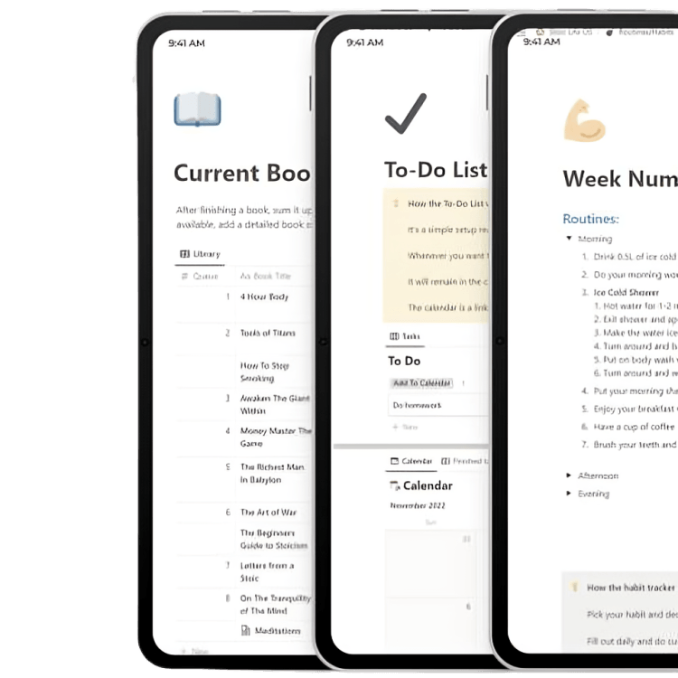 Notionizer Hero section image
